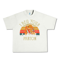 Pistachio vintage i beg your parton Urban Heavy Tee - artisFamous
