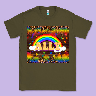 Ally Classic Tee Designed By Fadigitalartstudio