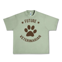 Oil Green future veterinarian Urban Heavy Tee - artisFamous