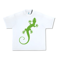 White gecko reptile Urban Heavy Tee - artisFamous