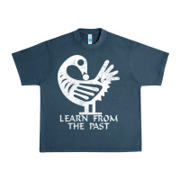 Midnight Navy african adinkra sankofa Urban Heavy Tee - artisFamous