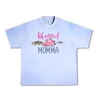 Grape Ice blessed momma Urban Heavy Tee - artisFamous