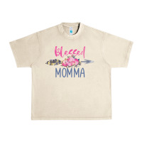 Sandshell blessed momma Urban Heavy Tee - artisFamous