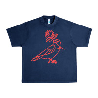 Navy democratic socialists of america Urban Heavy Tee - artisFamous