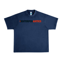 Navy interpol antics crop top Urban Heavy Tee - artisFamous