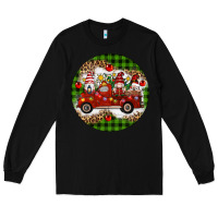 Black christmas gnomes truck Long Sleeve Tee - Artiststas