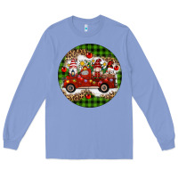 Colony Blue christmas gnomes truck Long Sleeve Tee - Artiststas