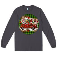 Smoke christmas gnomes truck Long Sleeve Tee - Artiststas
