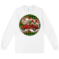 White christmas gnomes truck Long Sleeve Tee - Artiststas