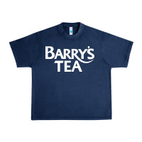 Navy barry's tea graphic Urban Heavy Tee - artisFamous