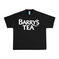 Black barry's tea graphic Urban Heavy Tee - artisFamous