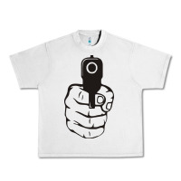 Lunar Rock hands up pistol Urban Heavy Tee - artisFamous