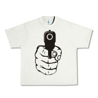 Pistachio hands up pistol Urban Heavy Tee - artisFamous