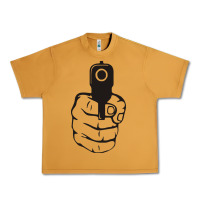 Peanut Butter hands up pistol Urban Heavy Tee - artisFamous