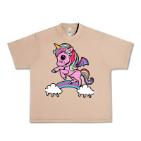 Burro cute unicorn Urban Heavy Tee - artisFamous