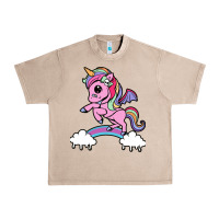 French Oak cute unicorn Urban Heavy Tee - artisFamous