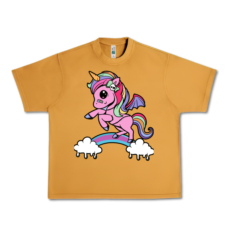 Cute Unicorn Urban Heavy Tee by artisFamous | Teevron