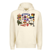 Sandshell preview louisiana state Premium Hoodie - BarkalooDesign