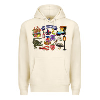 Tofu preview louisiana state Premium Hoodie - BarkalooDesign