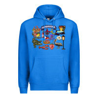 True Royal preview louisiana state Premium Hoodie - BarkalooDesign