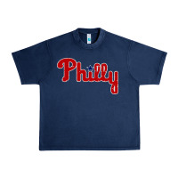 Navy baseball philly Urban Heavy Tee - artisFamous