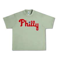Oil Green baseball philly Urban Heavy Tee - artisFamous