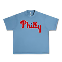 Pebble Blue baseball philly Urban Heavy Tee - artisFamous