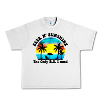 Lunar Rock beer n' sunshine the only B.S. i need Urban Heavy Tee - artisFamous