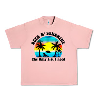 Salmon beer n' sunshine the only B.S. i need Urban Heavy Tee - artisFamous