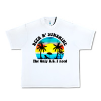 White beer n' sunshine the only B.S. i need Urban Heavy Tee - artisFamous