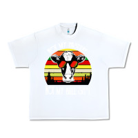 White vintage not my pasture not my bull cow Urban Heavy Tee - artisFamous