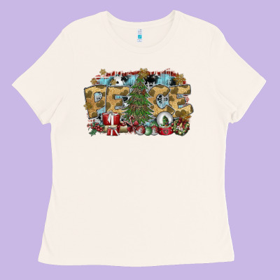 Peace Ladies Tee Designed By Sublimationcraftshop