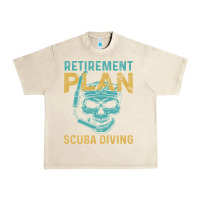 Sandshell Retirement Plan Scuba Diving Urban Heavy Tee - artisFamous