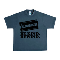 Midnight Navy blockbuster be kind rewind Urban Heavy Tee - artisFamous