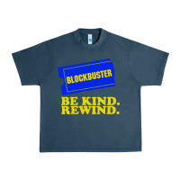 Midnight Navy blockbuster be kind rewind Urban Heavy Tee - artisFamous