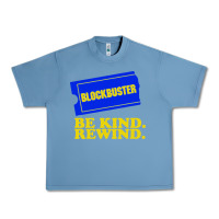 Pebble Blue blockbuster be kind rewind Urban Heavy Tee - artisFamous