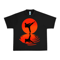 Black karate and kung fu Urban Heavy Tee - artisFamous