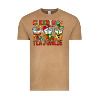 Vintage Camel Christmas tea junkie Vintage Tee - CowhideDigitalArt