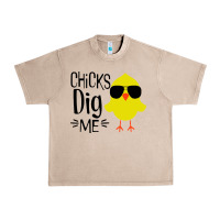 French Oak kids chick dig me christian Urban Heavy Tee - artisFamous