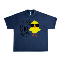 Navy kids chick dig me christian Urban Heavy Tee - artisFamous