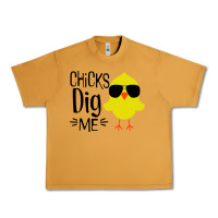Kids Chick Dig Me Christian Urban Heavy Tee | Teevron
