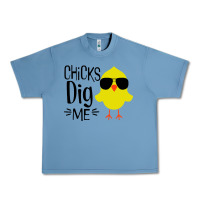 Pebble Blue kids chick dig me christian Urban Heavy Tee - artisFamous