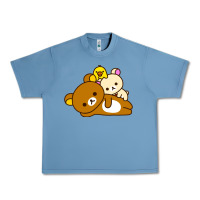 Pebble Blue rilakkuma rila head shirt Urban Heavy Tee - artisFamous