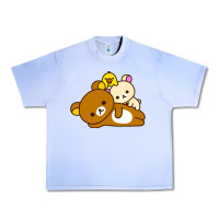 Grape Ice rilakkuma rila head shirt Urban Heavy Tee - artisFamous