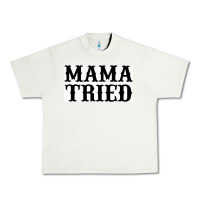 Pistachio Mama Tried Urban Heavy Tee - artisFamous