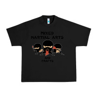 Black mixed martial arts and crafts Urban Heavy Tee - artisFamous