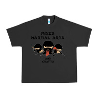 Pigment Black mixed martial arts and crafts Urban Heavy Tee - artisFamous