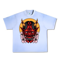 Grape Ice demon oni mask Urban Heavy Tee - artisFamous