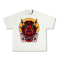 Pistachio demon oni mask Urban Heavy Tee - artisFamous