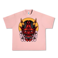 Salmon demon oni mask Urban Heavy Tee - artisFamous